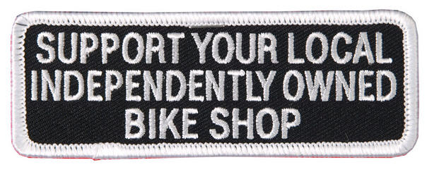 Support Your Local Shop Patch